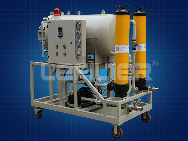 潤滑油聚結(jié)脫水濾油機