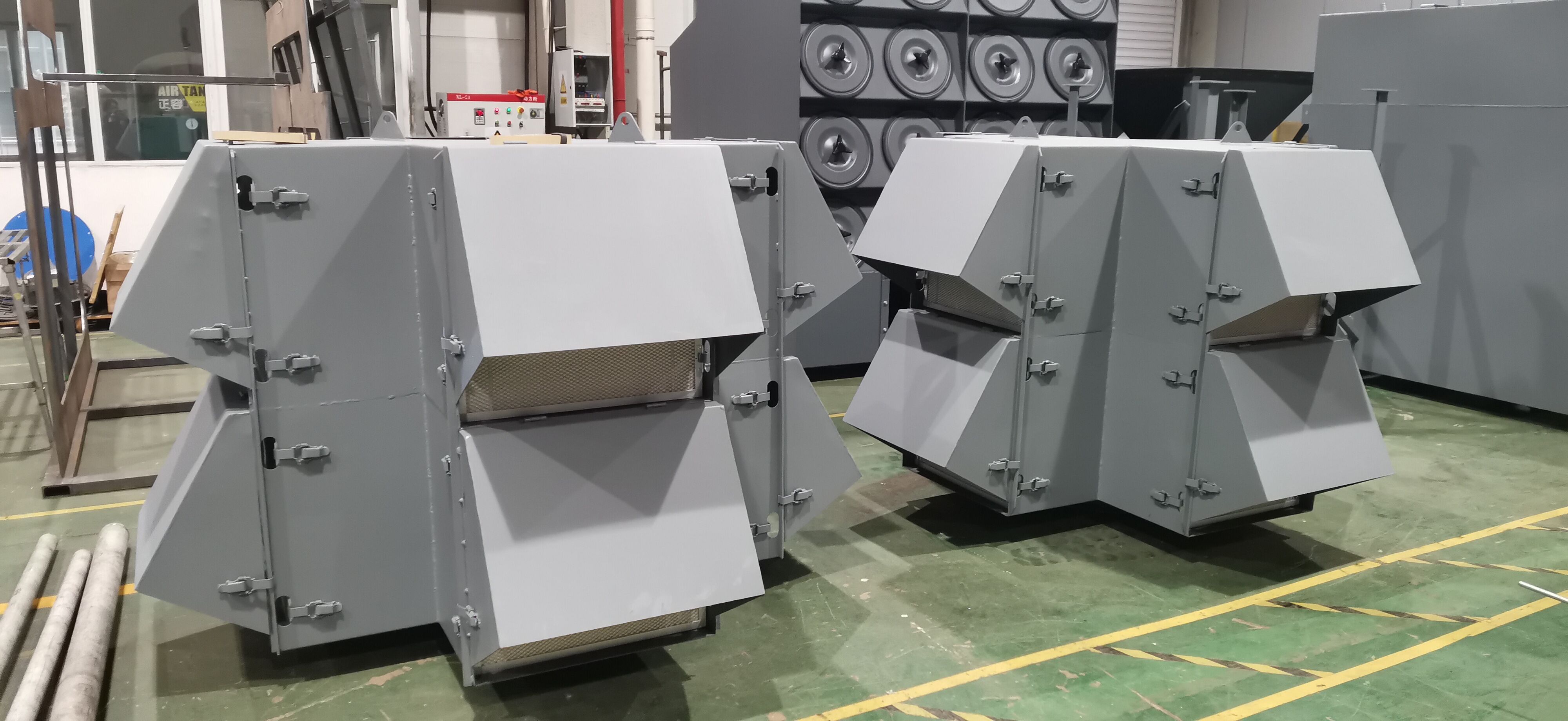 自清潔沙塵機(jī)組